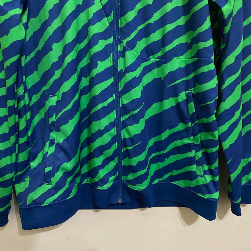 Nike Brazil National Team Anthem Knit Soccer Jacket Mens L Brasil DR9018-490 NEW - Picture 4 of 9